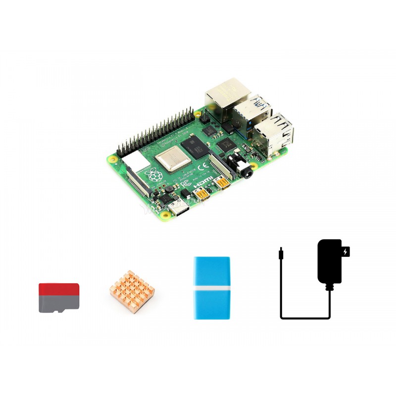 Raspberry Pi 4 - مجموعة أدوات البداية لجهاز Raspberry Pi