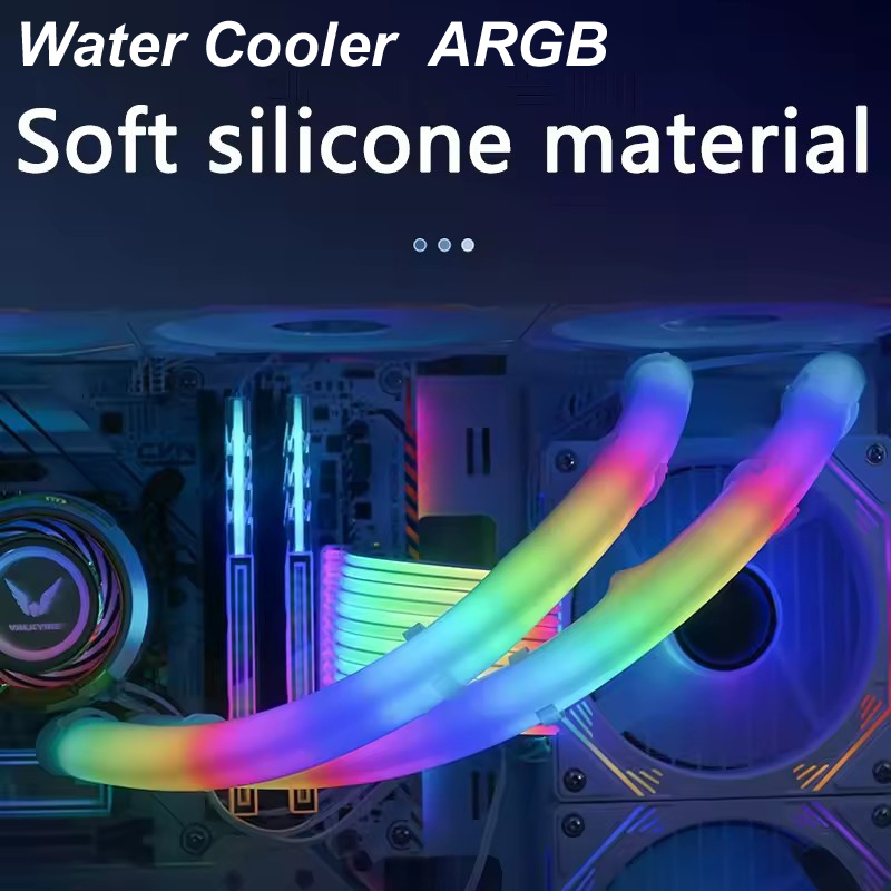 Pi Cooler - لينة أنبوب ARGB سترة وحدة المعالجة