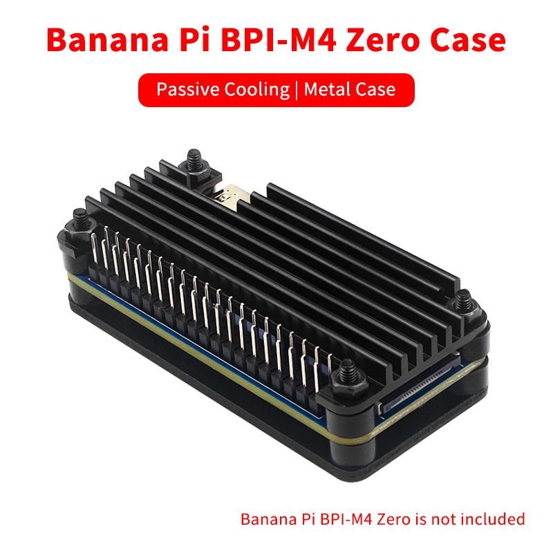 Pi Cooler - الموز بي BPI-M4 صفر حافظة معدنية