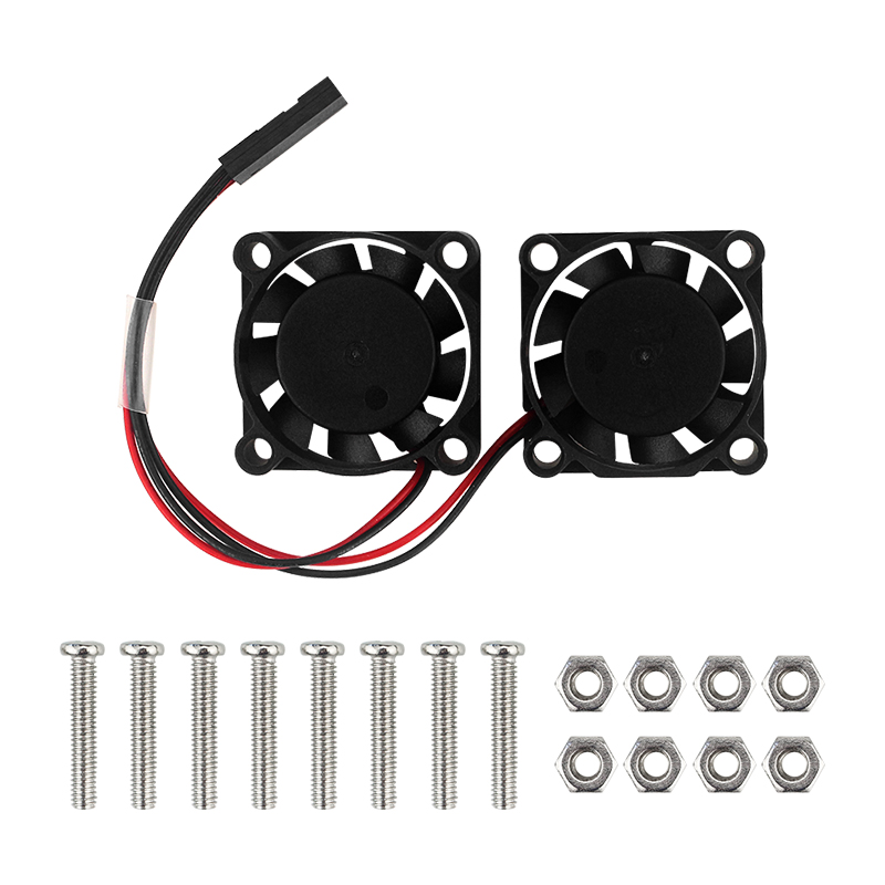 Pi Cooler - مروحة مشعاع مزدوجة لـ Raspberry Pi