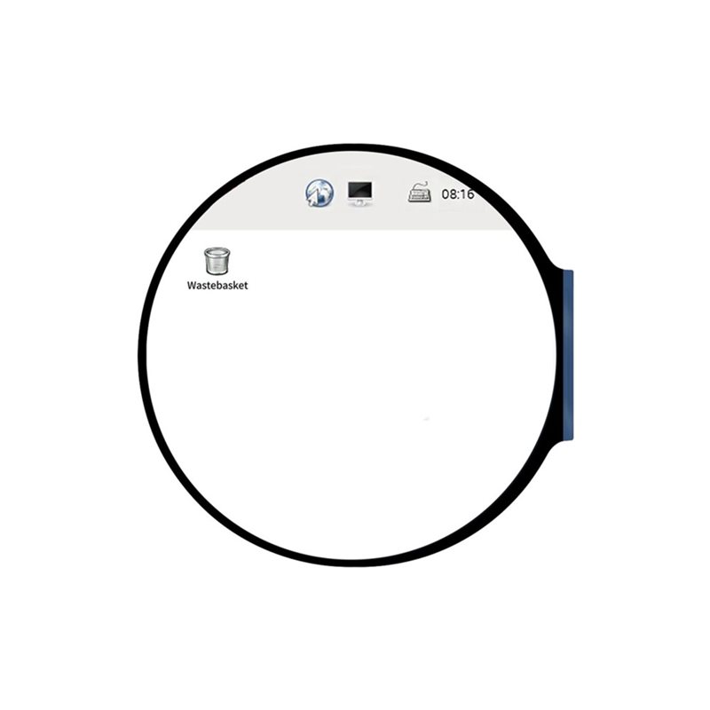 Pi Display - شاشة دائرية بتقنية DSI TFT LCD،