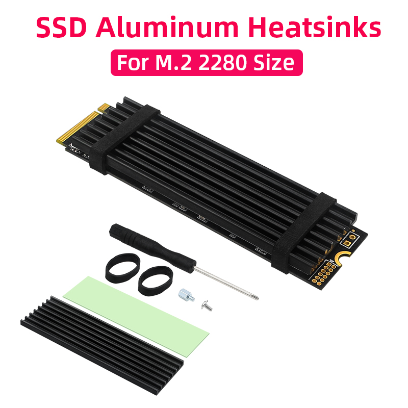 Pi Cooler - M.2 SSD المبرد مشعاع ألومنيوم محركات