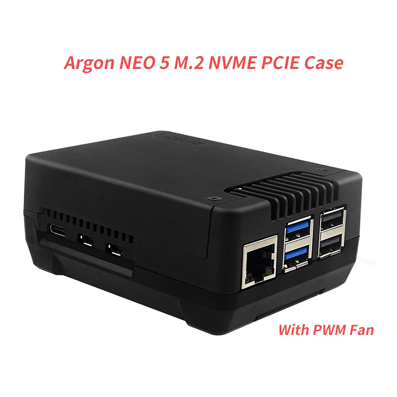 حافظة Argon NEO 5 M.2 NVME PCI - مراجعة Pi Cooler وسعره