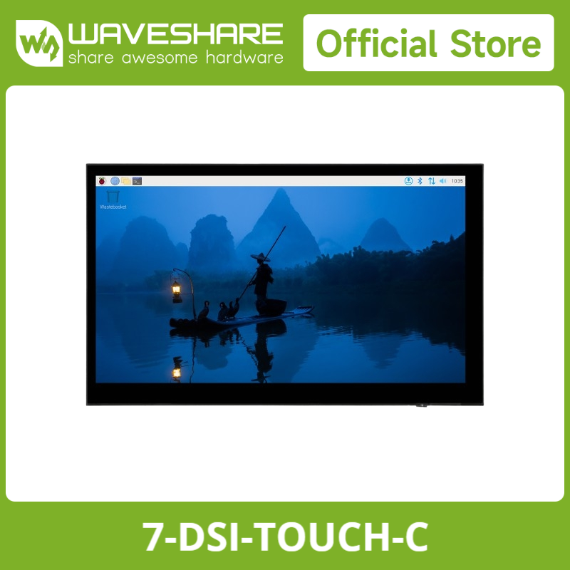 شاشة لمس سعوية من نوع DSI مقاس - مراجعة Pi Display وسعره