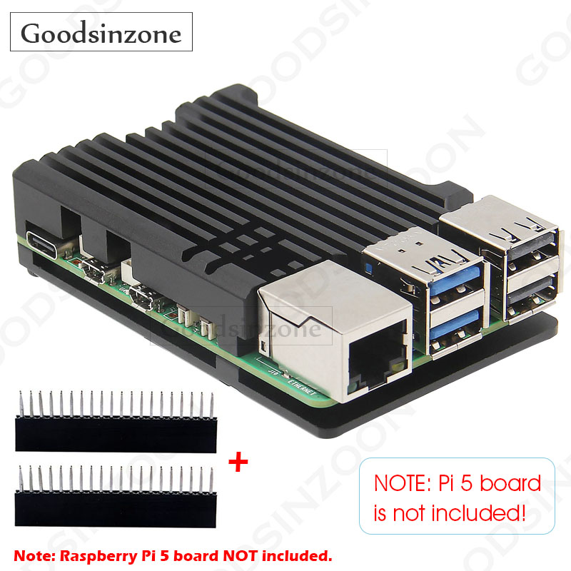 حافظة Raspberry Pi 5 من الألوم - مراجعة Pi Cooler وسعره