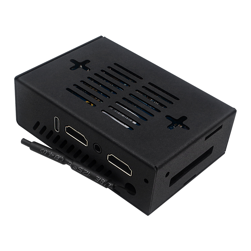 علبة برتقالية Pi 5 Pro ، غلاف  - مراجعة Pi Cooler وسعره