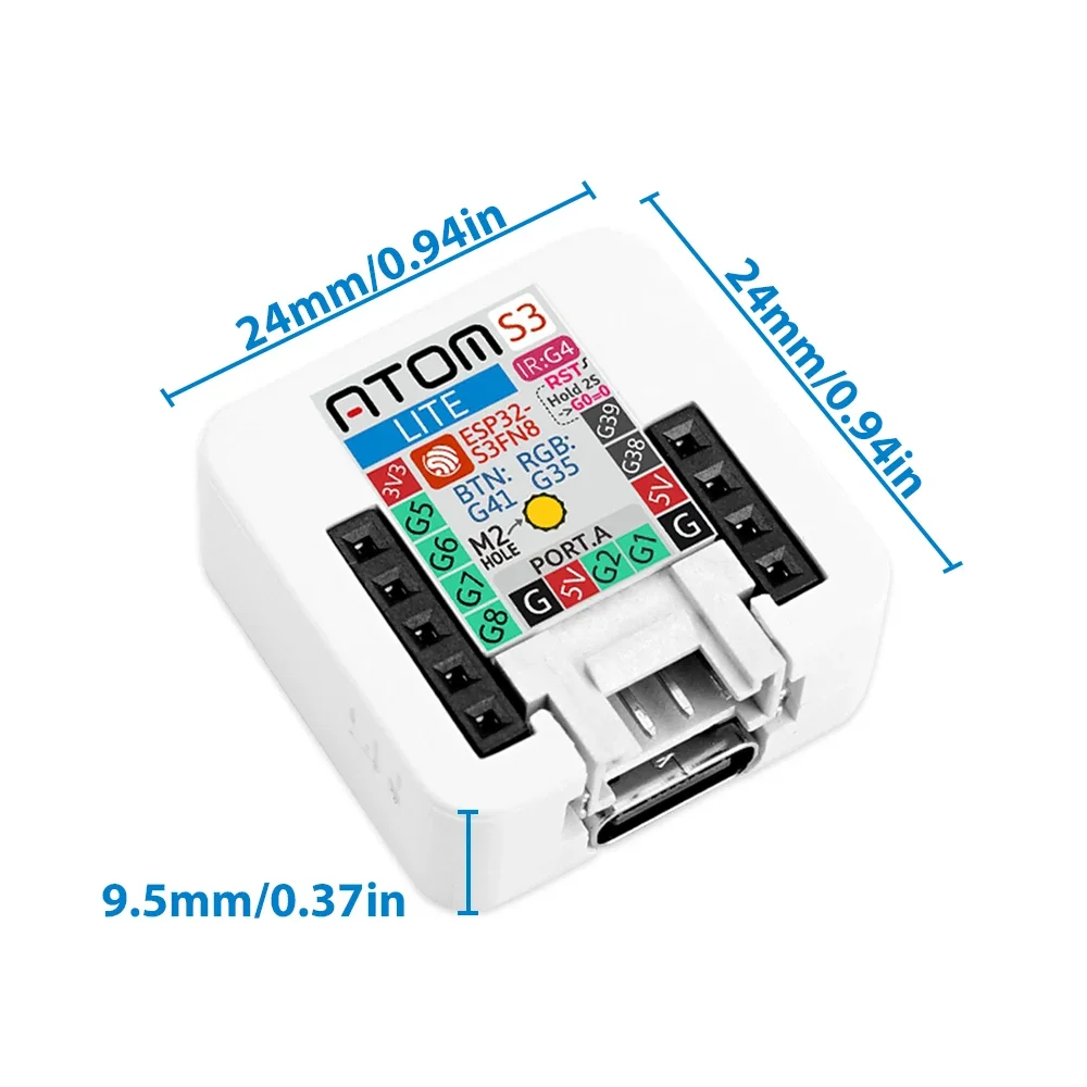 لوحة تطوير M5Stack AtomS3-Lite - مراجعة Arduino Kit وسعره