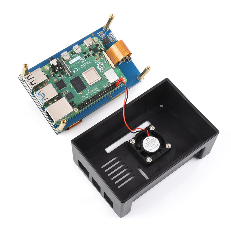 شاشة Raspberry Pi 4.3 بوصة DSI - مراجعة Pi 5 Case وسعره