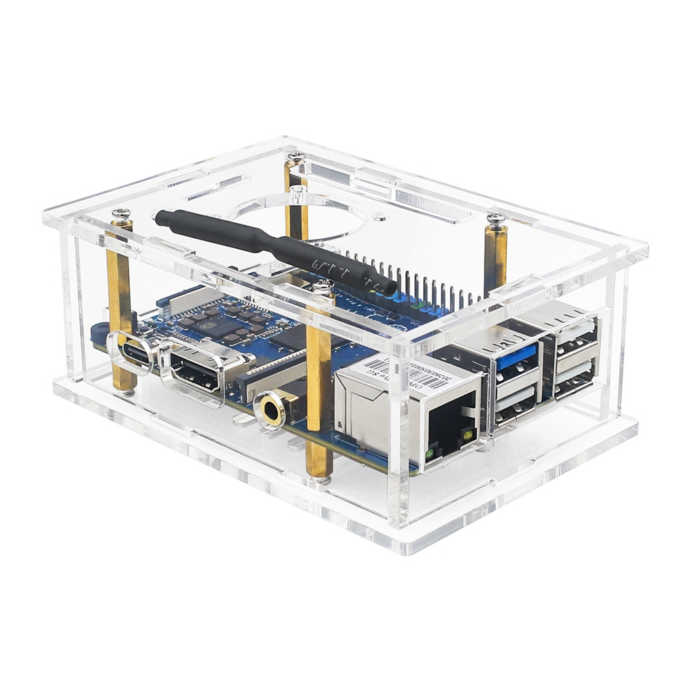 مروحة تبريد B27B وحافظة واقية  - مراجعة Pi 4 Case وسعره