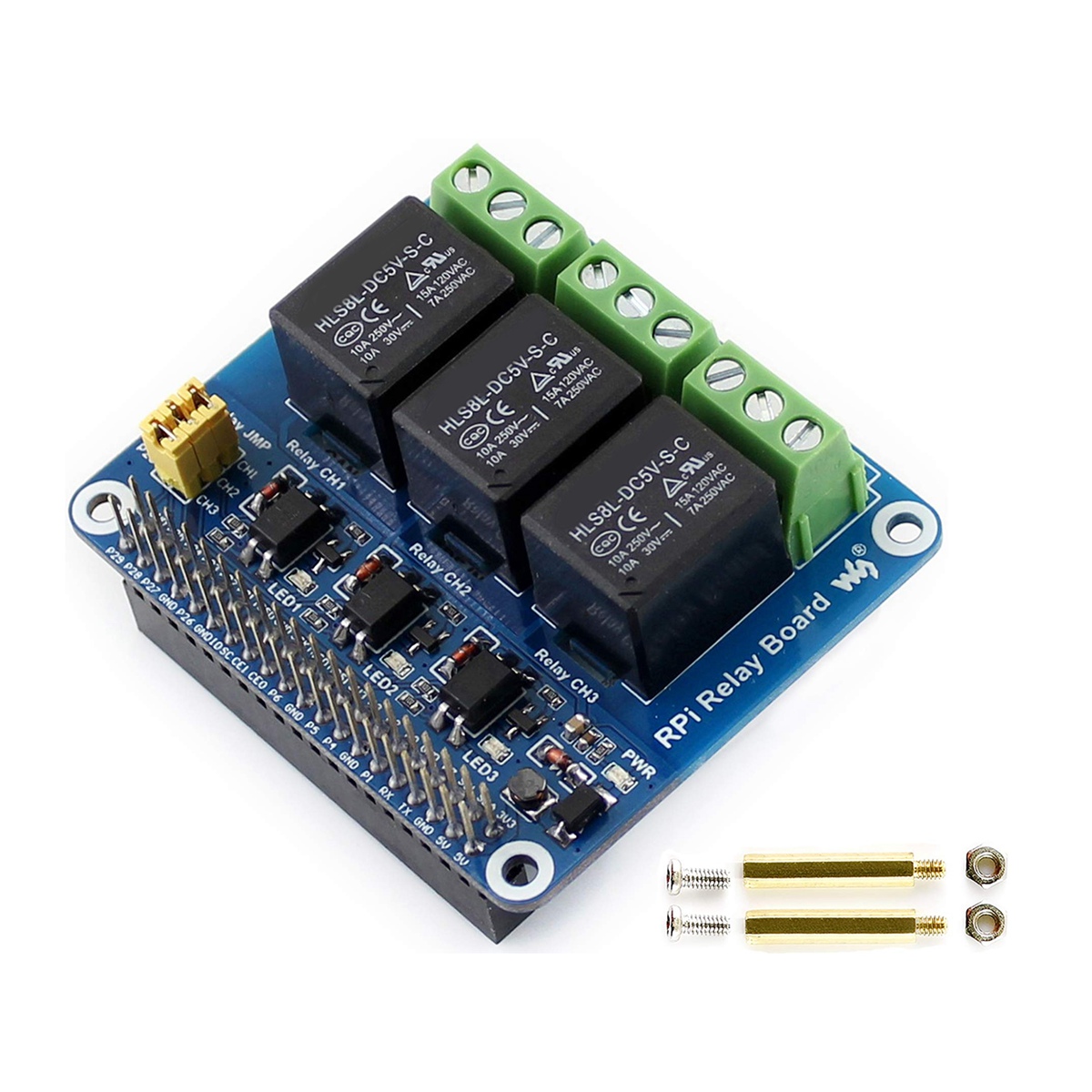 لوحة توسعة وحدة الترحيل ثلاثية - مراجعة Pi Zero وسعره