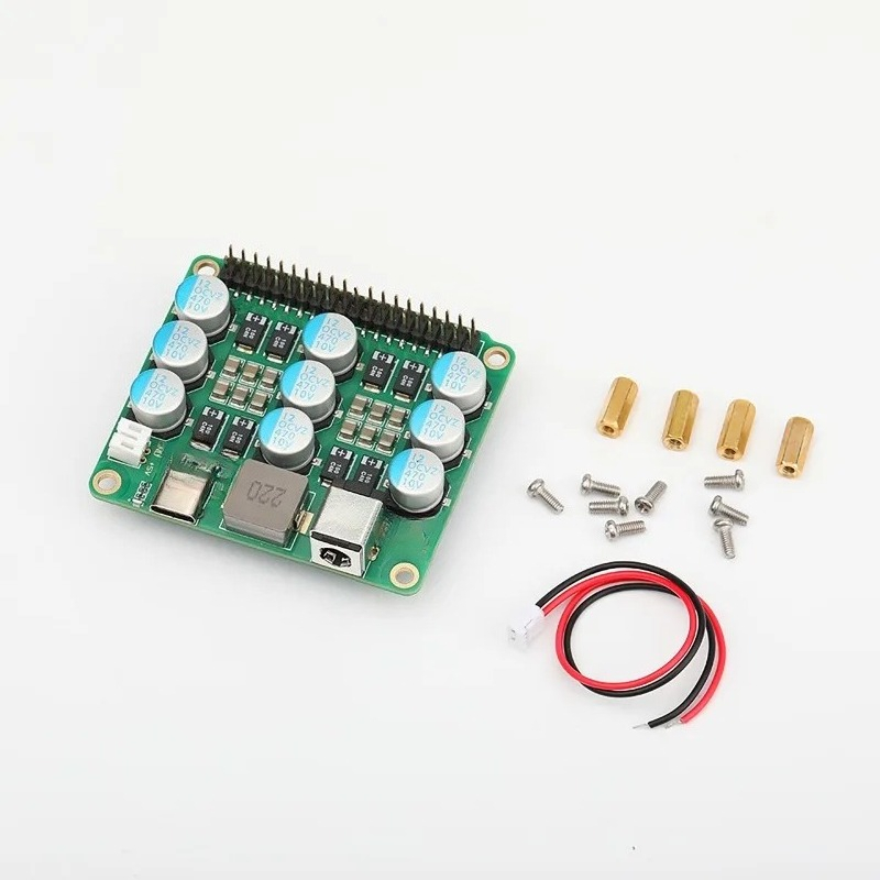 لوحة توسعة لتنقية إشارة I2S مع - مراجعة Raspberry Pi 4 وسعره