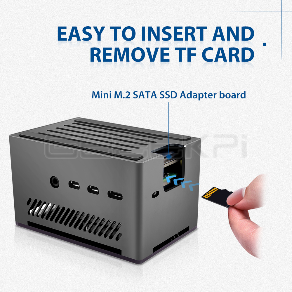 جيبي الألومنيوم علبة من الطوب  - مراجعة Pi 4 Case وسعره