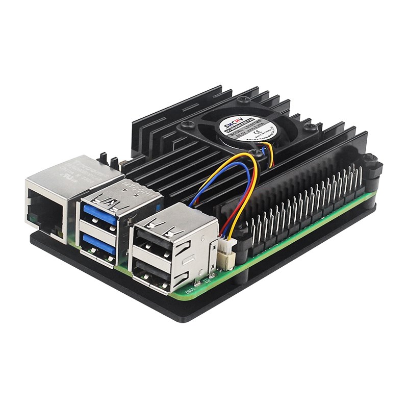 التوت بي 5 سبائك الألومنيوم عل - مراجعة Pi Cooler وسعره